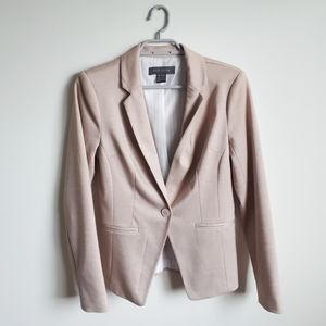 SUZY SHIER Light Pink Blazer